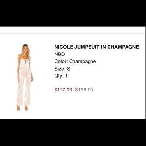 Brand new/never been worn jumpsuit from Revolve